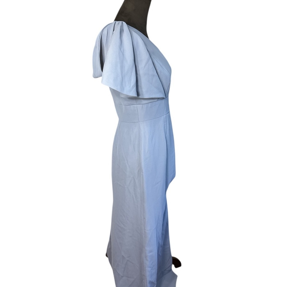 After Six Larkspur Blue One-Shoulder Formal Dress | Size 8R - Picture 5 of 9